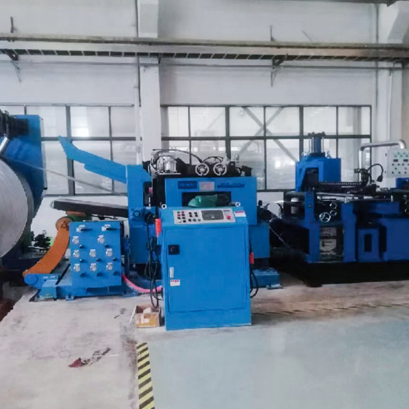 Knip- en stomplasmachine