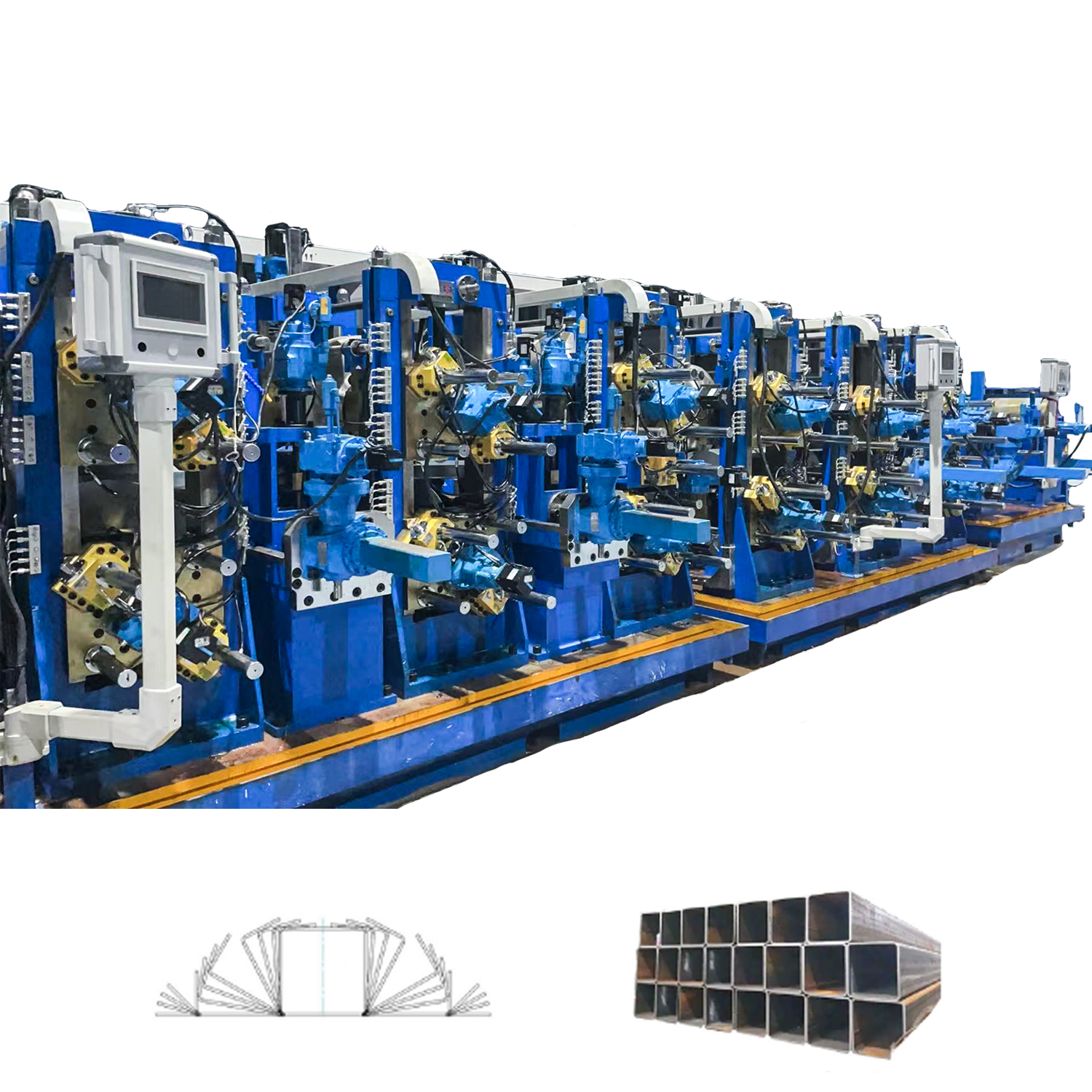 60x60 ERW vierkante buismolen