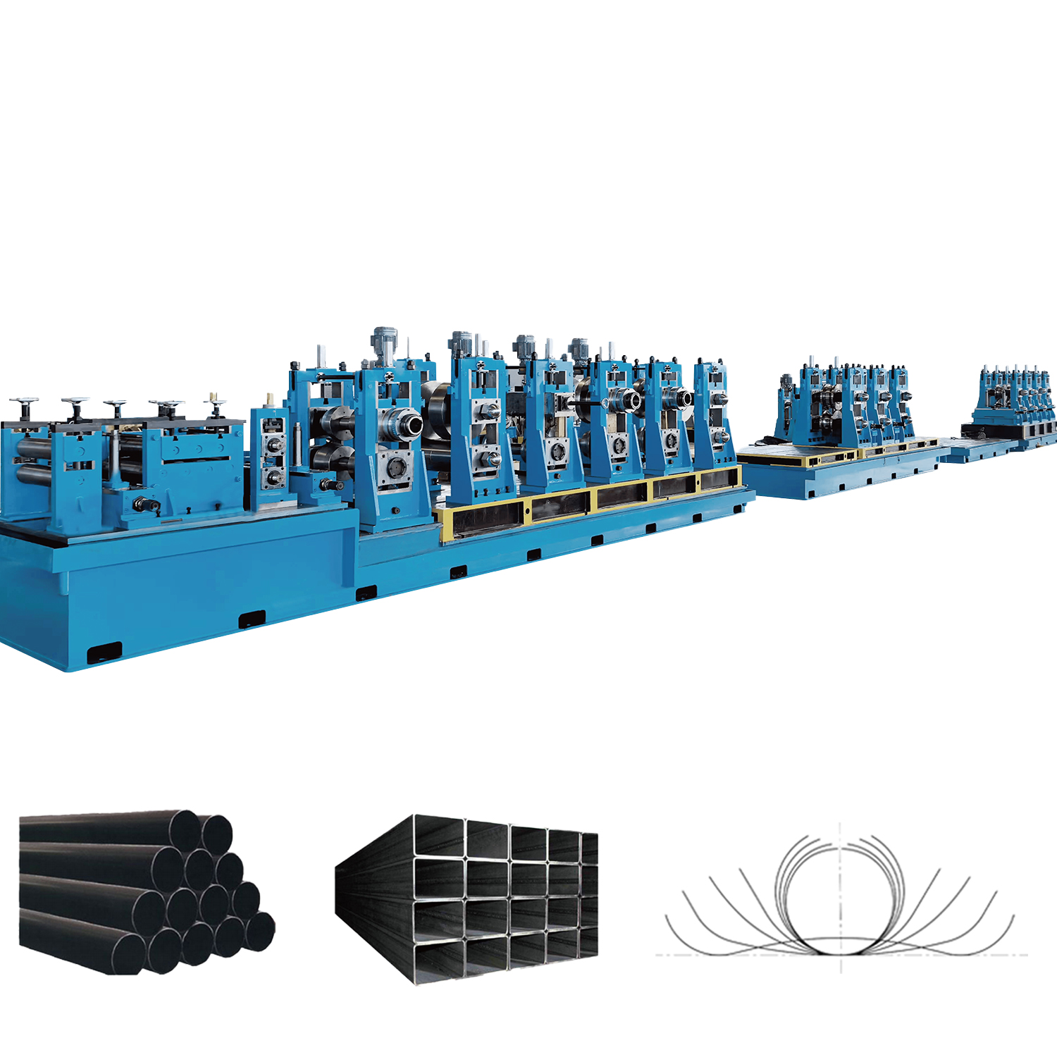 HG219 ERW buismolenmachine per aandeel Roller